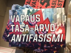 Vapaus, tasa-arvo, antifasismi -tarranippu